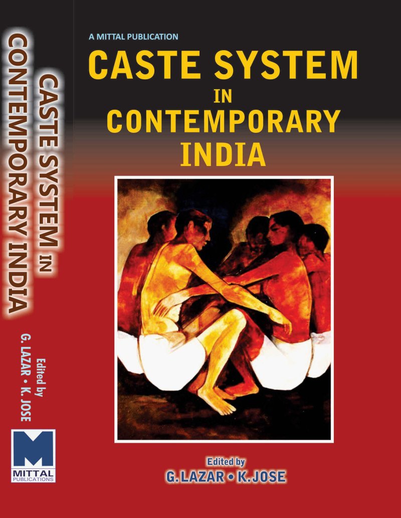  Caste System in Contemporary India- Book  Cover  