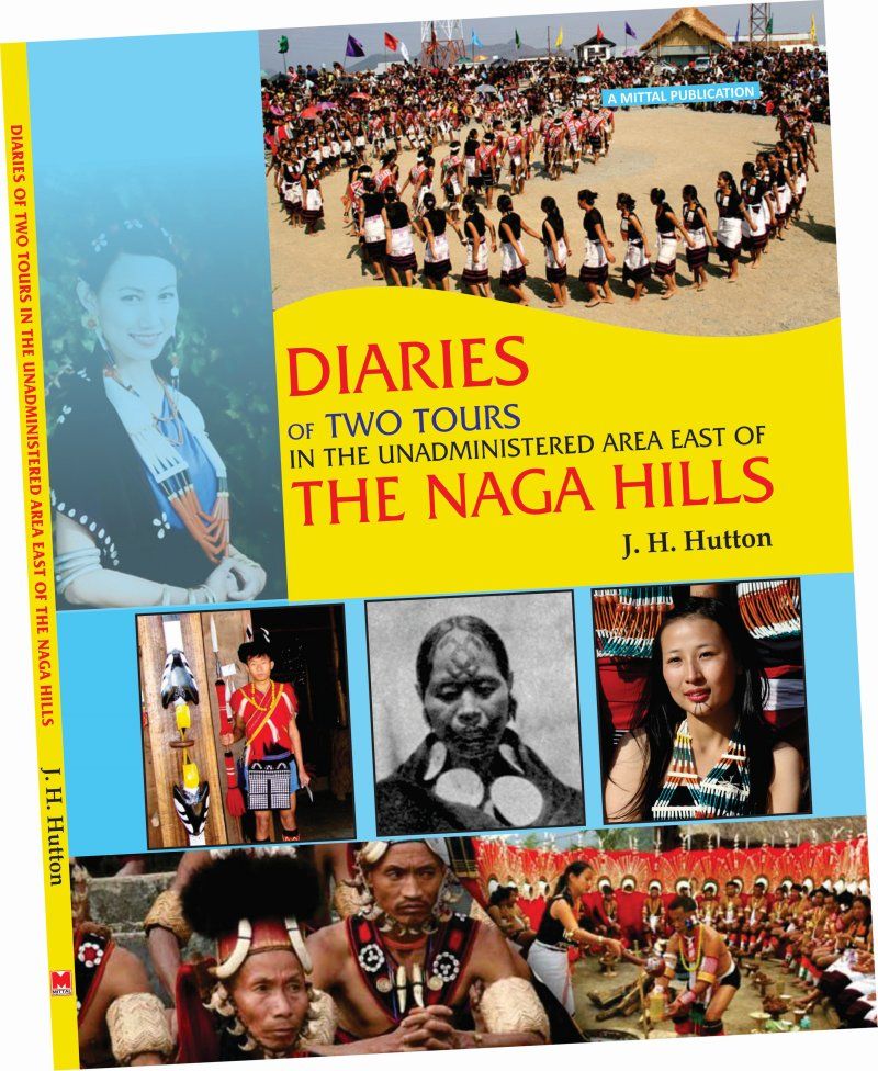  Dairies of Two Tours in the Unadministered Area, east of the Naga Hills - Book  Cover  