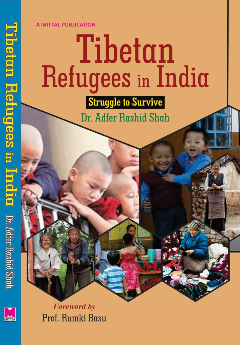  Tibetan Refugees in India: Struggle to Survive - Book  Cover  