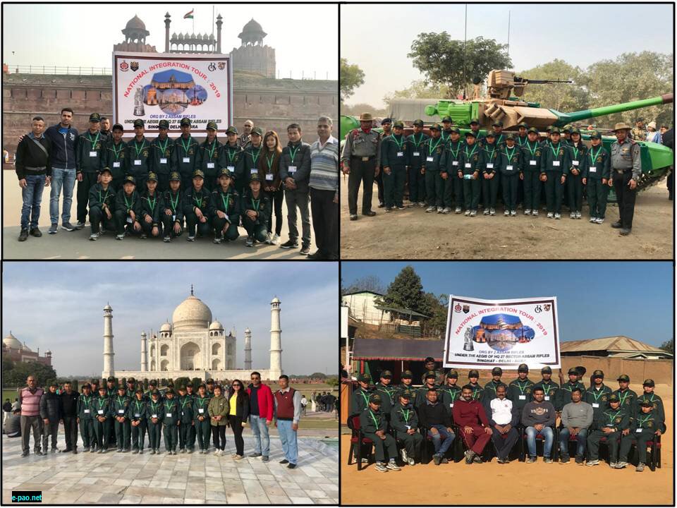  Tour to Delhi and Agra for border area students 