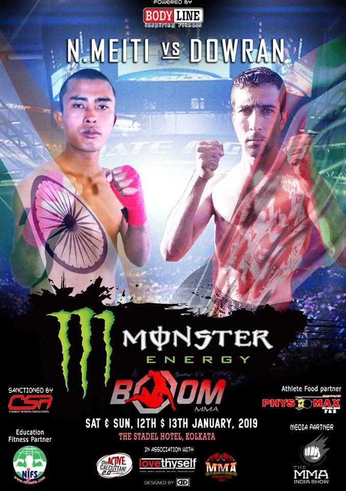  BOOM MMA - Indian Premier Fighting League : 'Manipur Top Team' members 