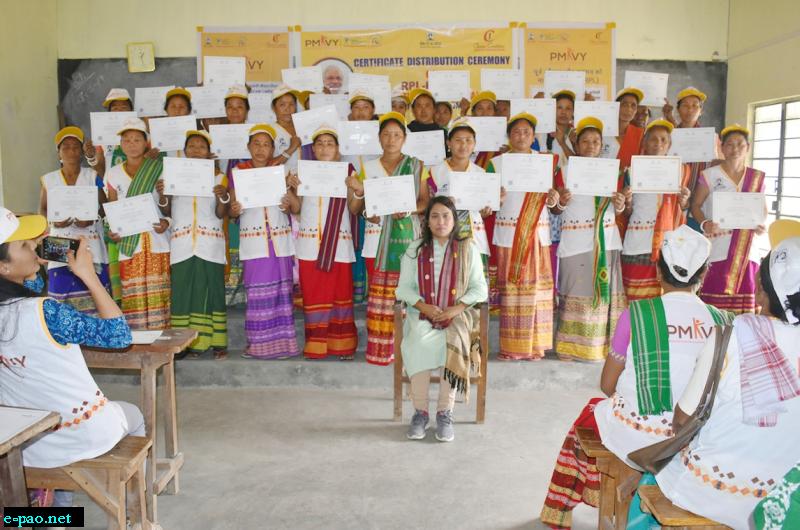  Certificate distribution for RPL trainees of West  Garo Hills, Meghalaya 
