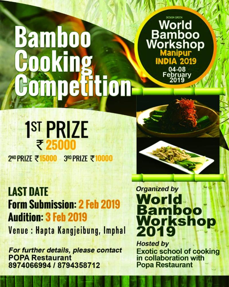  Bamboo Cooking Competition  at World Bamboo Workshop 2019  
