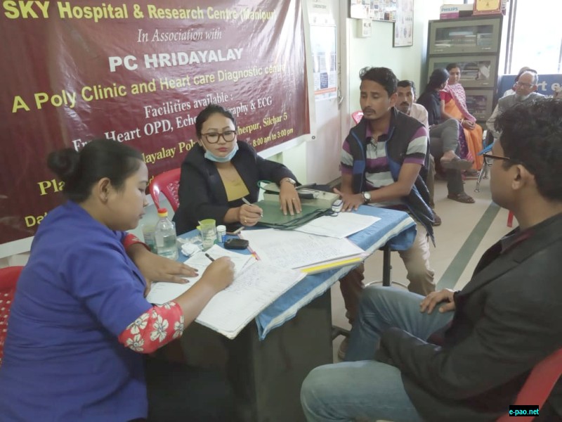  Free Heart Screening Camp at Jiribam Distict of Manipur and Silchar, Assam  