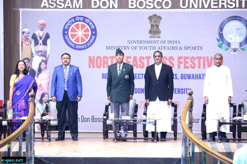 Closing Ceremony of North East NSS Festival on 22 March 2019  