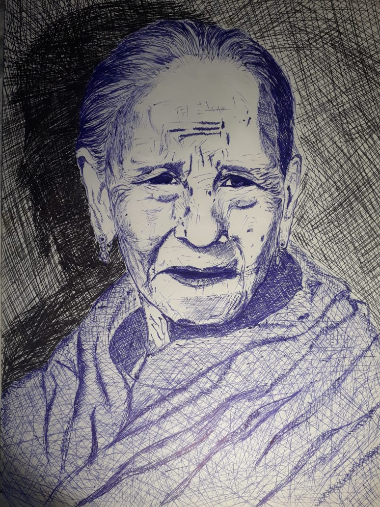 One's grandmother is honourably addressed as 'Abok'  :: An Artwork