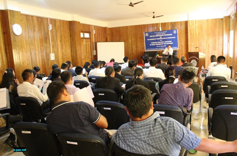  Orientation program on 'Legal Assistance to the Family Members of the Prisoners'  