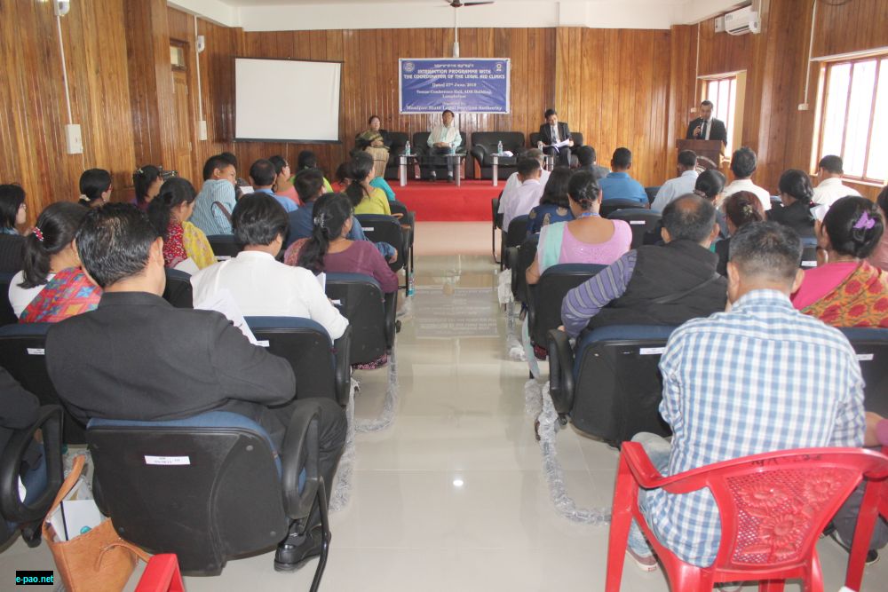  Interaction Programme with Legal Aid Clinics on 27th June 2019 
