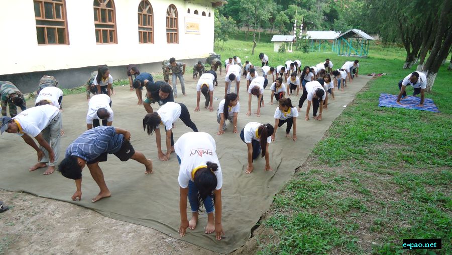  International Yoga Day Celebrated at Bishnupur on 21st June 2019 