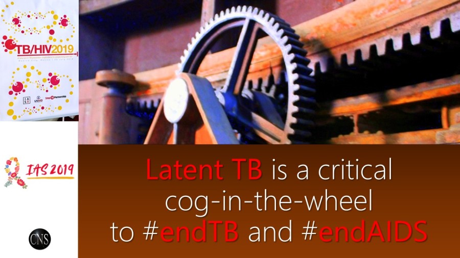   Preventing TB is a critical cog in the wheel to #endTB and #endAIDS 