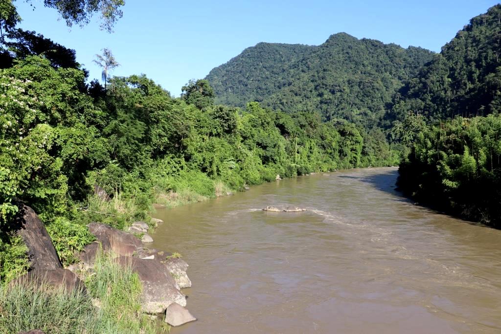  Barak River at Namtiram Village  