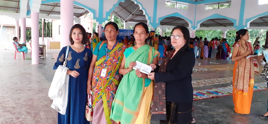  Beneficiary Enrolment Program for PMJAY and CMHT scheme at Thongju on 29th of August 2019