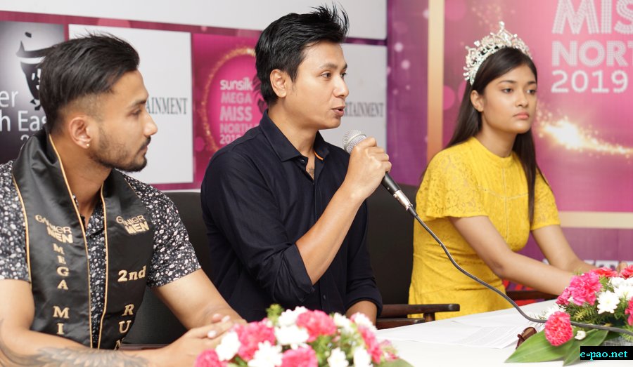  Hirok Jyoti Kalita, Abhijit Singha and Jyotishmita Baruah at the press conference on Sunsilk Mega Miss North East and Garnier Men Mega Mister North East 