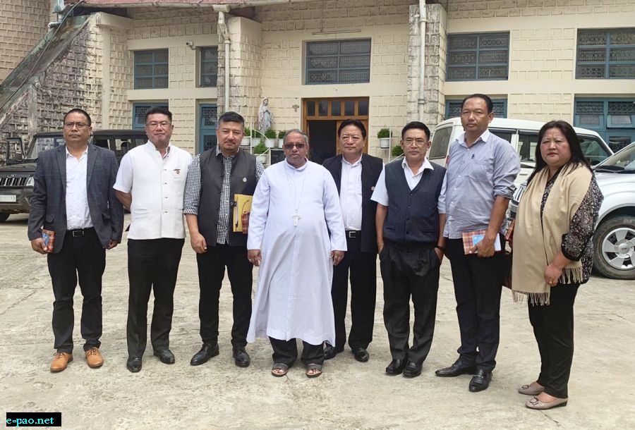  NDPP and BJP met with the Bishop of Nagaland  