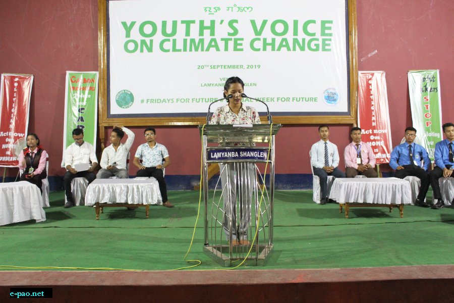  Mass Rally and Youth's Voice on Climate Change on 20th September, 2019 from THAU Ground  