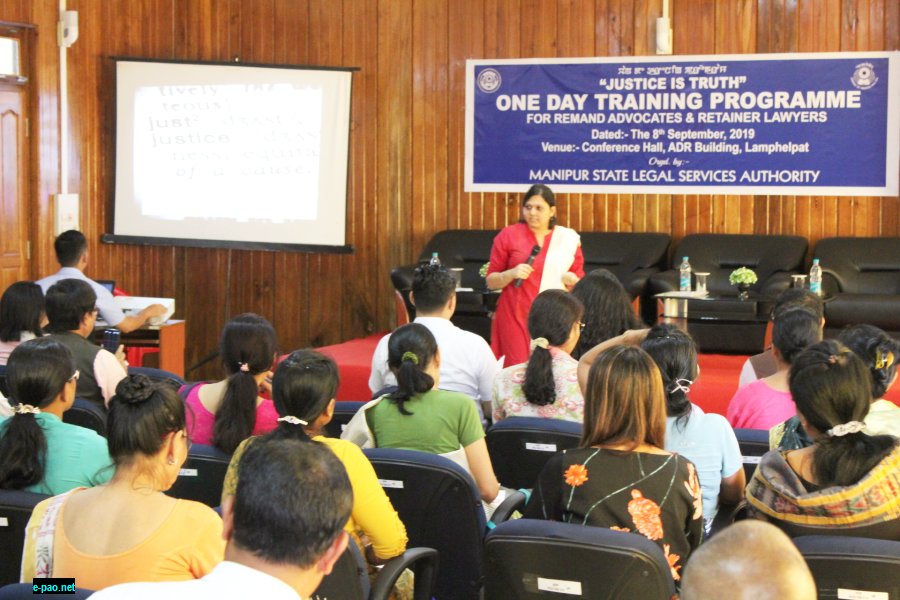  Resource Persons giving lecture during the training programme 