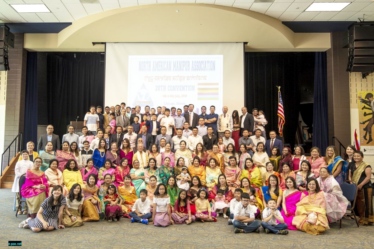  28th North American Manipur Association (NAMA) Annual Convention at Chicago on July 5-6, 2019 