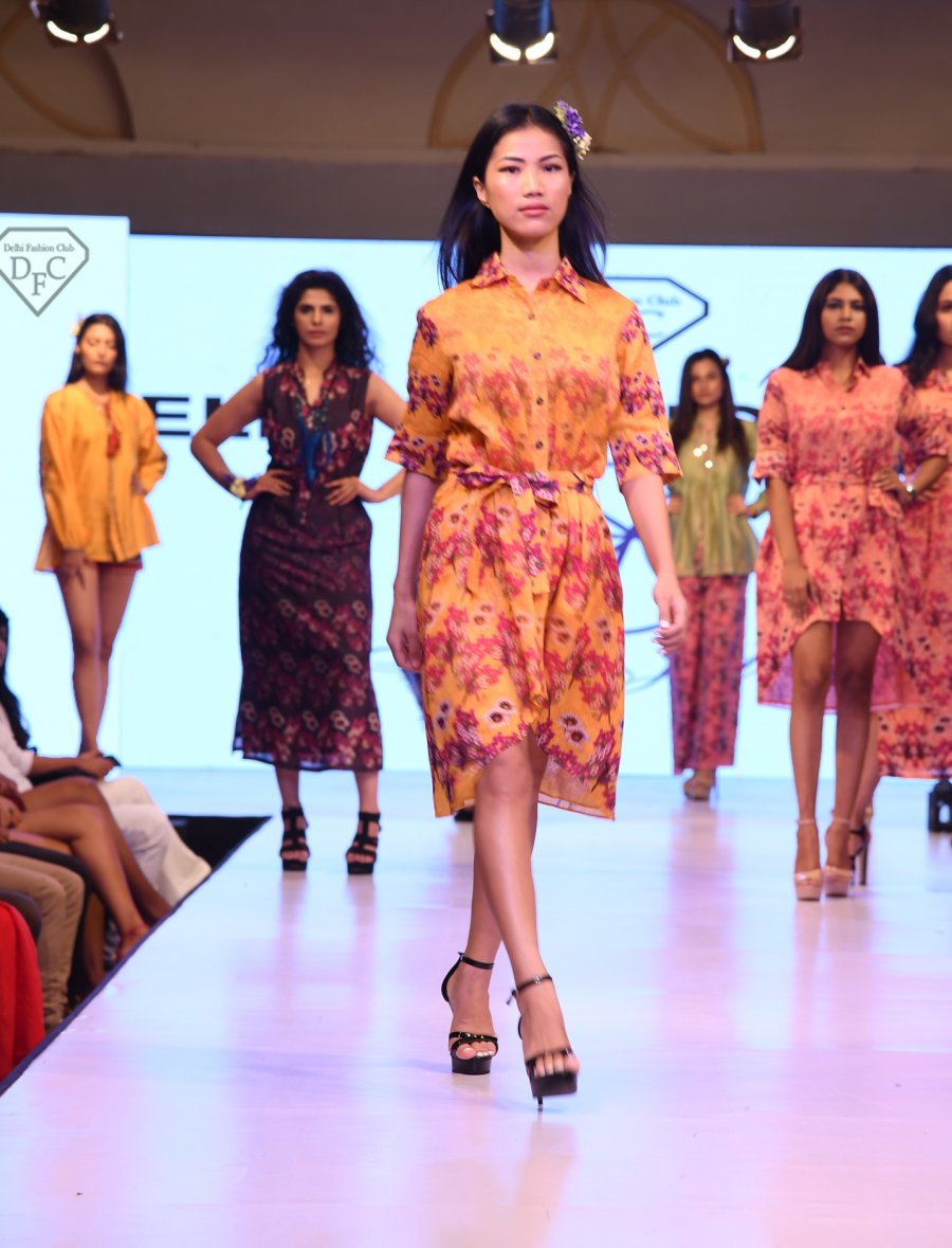  North East Model Wijaidin Pamai walks at International Fashion Week Goa 2019 