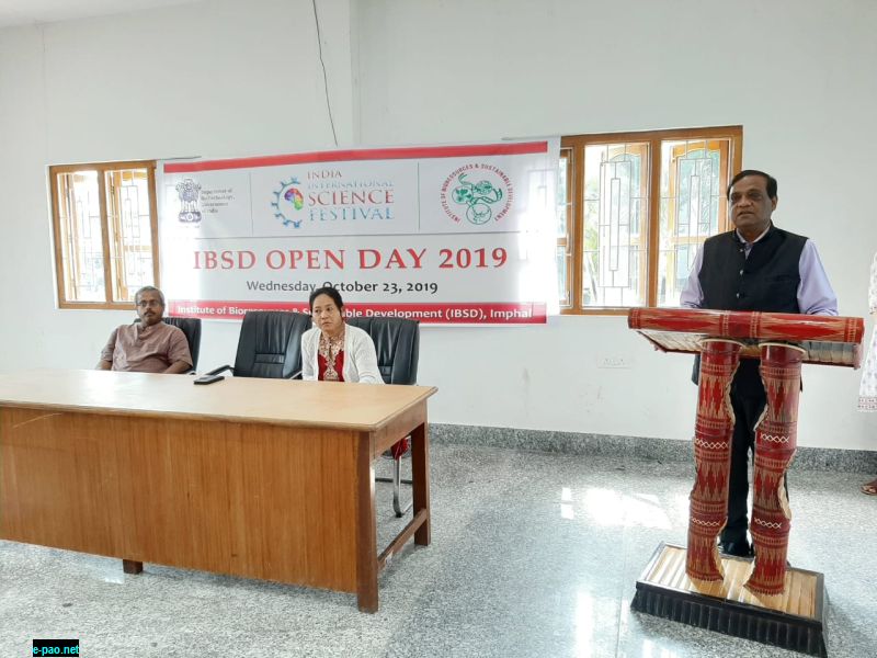  Open Day and Science Exposition at ISBD, Takyelpat on October 23 2019 