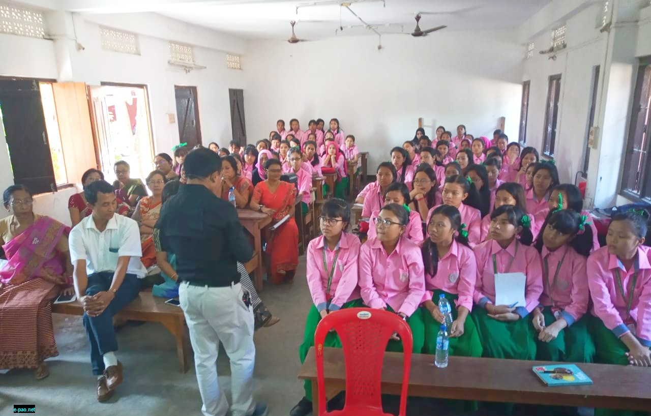 Khangminashi-V , A Lecture Series at Ibotonsana Girls' Hr Sec School, Imphal :: 3rd October 2019