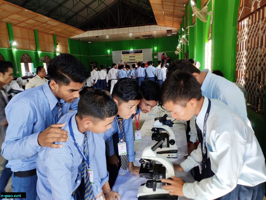  Science Awareness Mela on Children Centric Outreached Programme at Sangaiyumpham,  Thoubal on 20 October 2019  