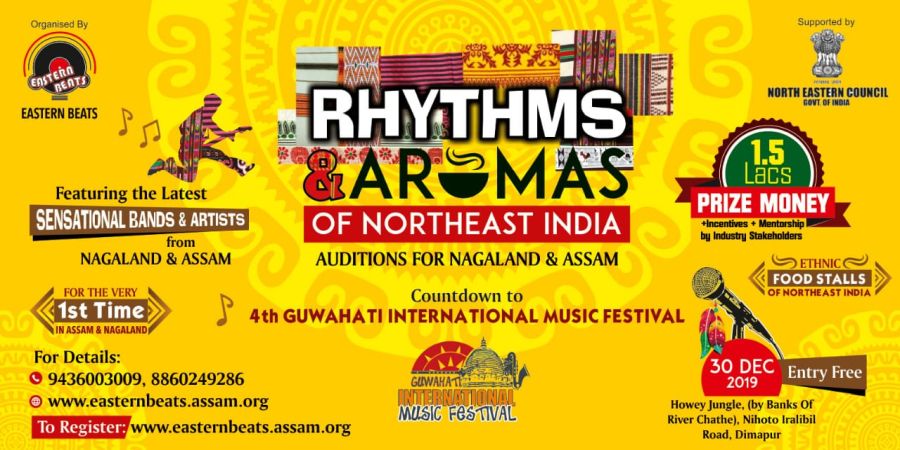  Auditions for Rhythms & Aromas of Northeast India 