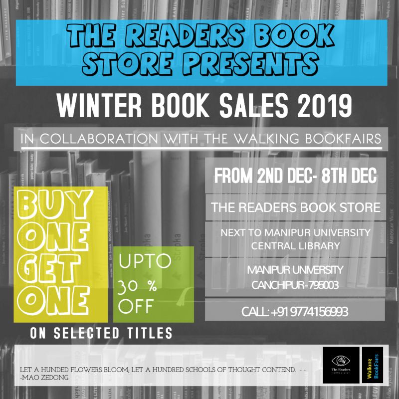  Winter Book Sales at Manipur University 