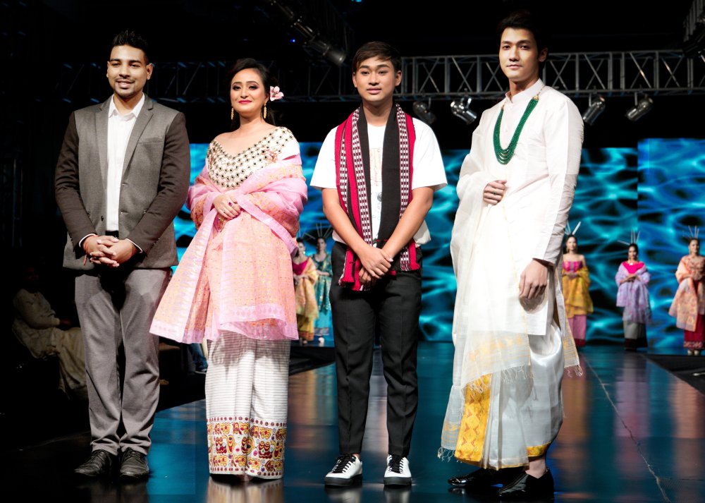  Bala Hijam & RK Sushant walks as showstopper  & Harshit Dhingaun show Director 