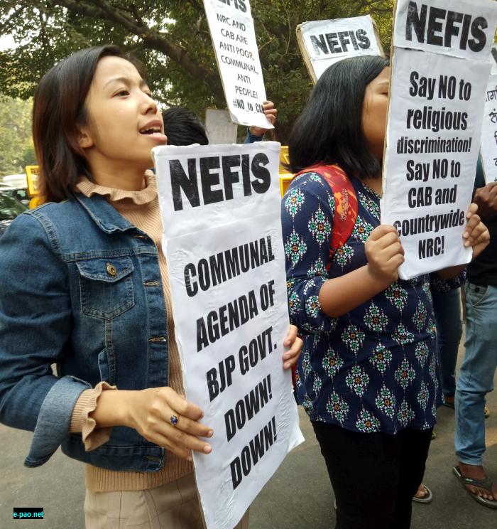 CAB: Protest demonstration at Jantar Mantar, Delhi  