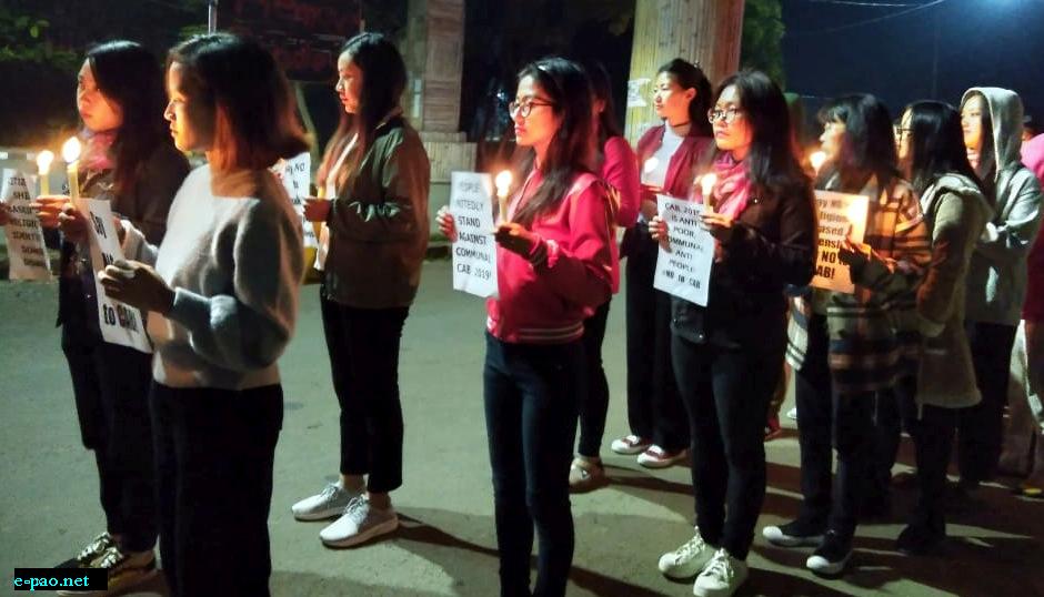  Candle Light Vigil against Citizenship Amendment Bill 