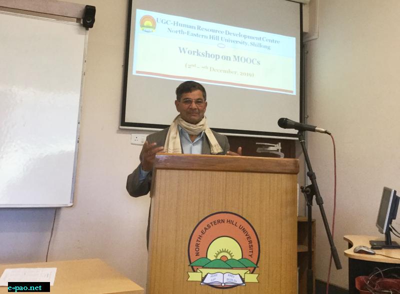  Workshop on MOOCs concludes in NEHU  