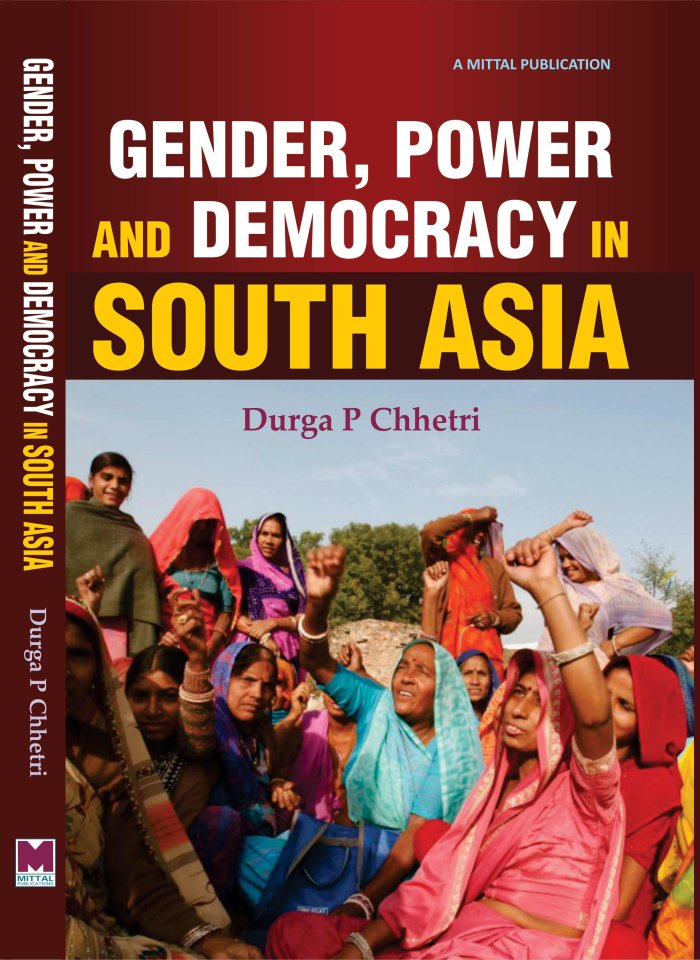  Gender, Power and Democracy in South Asia - Book  Cover  