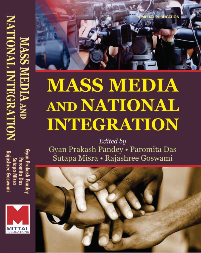  Mass Media and National Integration - Book  Cover  
