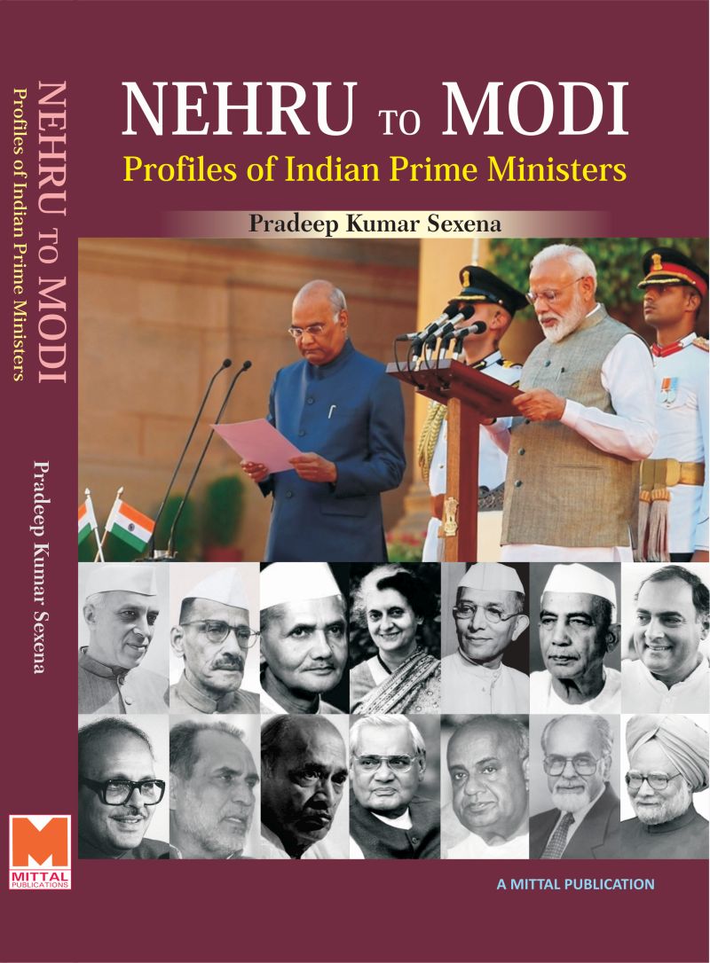 Nehru to Modi: Profiles of Indian Prime Ministers - Book  Cover  