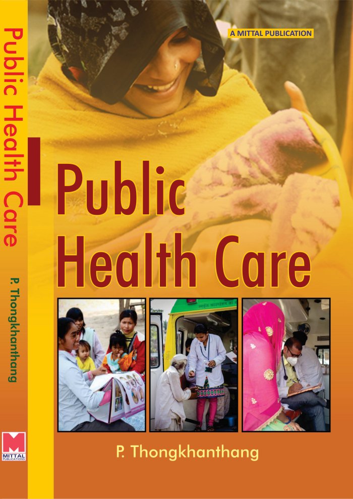  Public health Care  Study of maternal and child health Services in rural Manipur - Book  Cover  