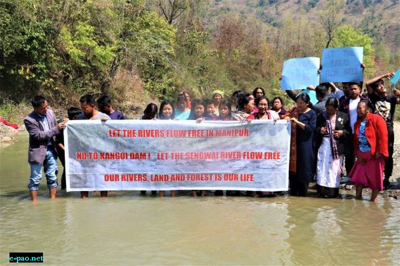  Let the Rivers flow free in Manipur - at International Rivers Day at Kangoi on 14 March 20 