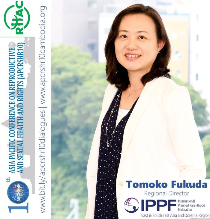  Tomoko Fukuda, Regional Director of the International Planned Parenthood Federation (IPPF) 