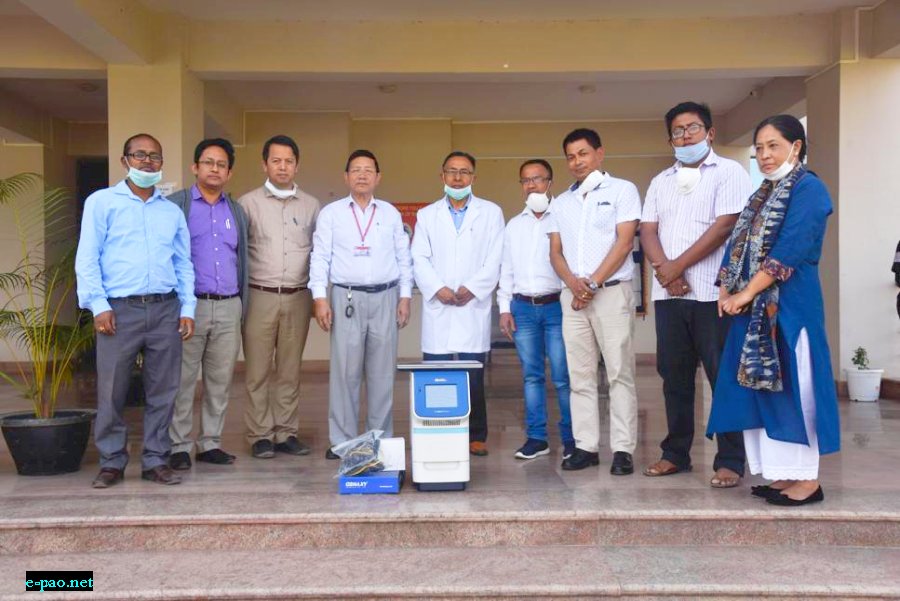  Shifting of  RT-PCR  equipment called from IBSD to JNIMS for supplementing their existing facilities for testing of COVID-19 