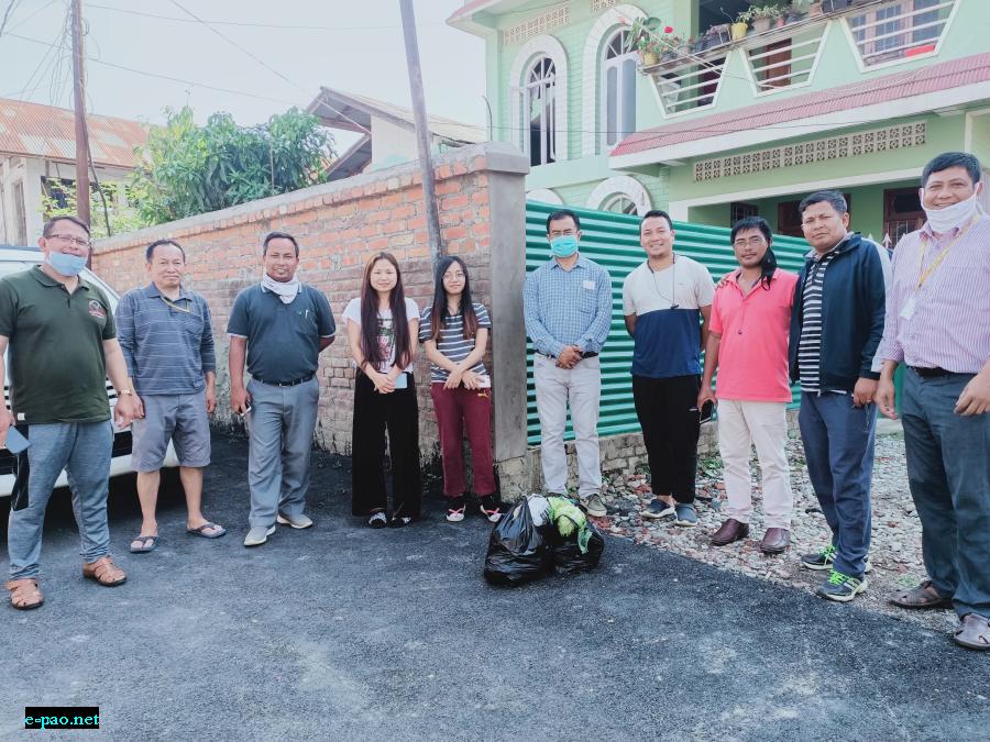  NERIST Alumni Association (NAA) Manipur Chapter (Extends Assistance to Students from Arunachal Pradesh Stranded at Manipur 