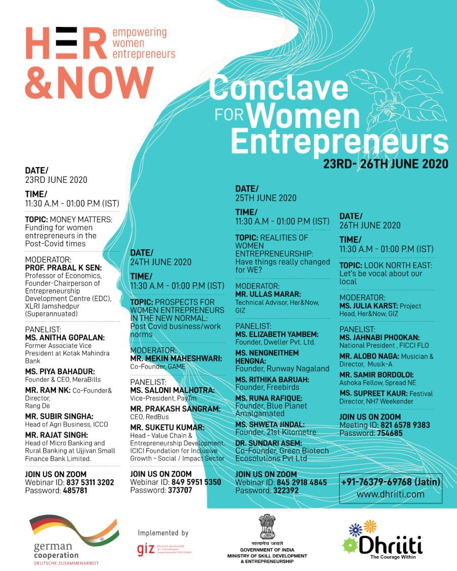  Her&Now Online Conclave for Women Entrepreneurs 