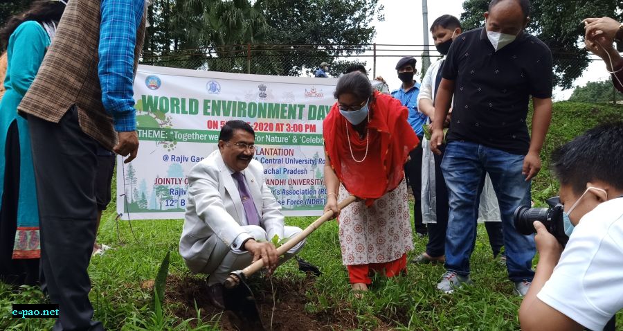  World Environment Day at Rajiv Gandhi University, Doimukh 