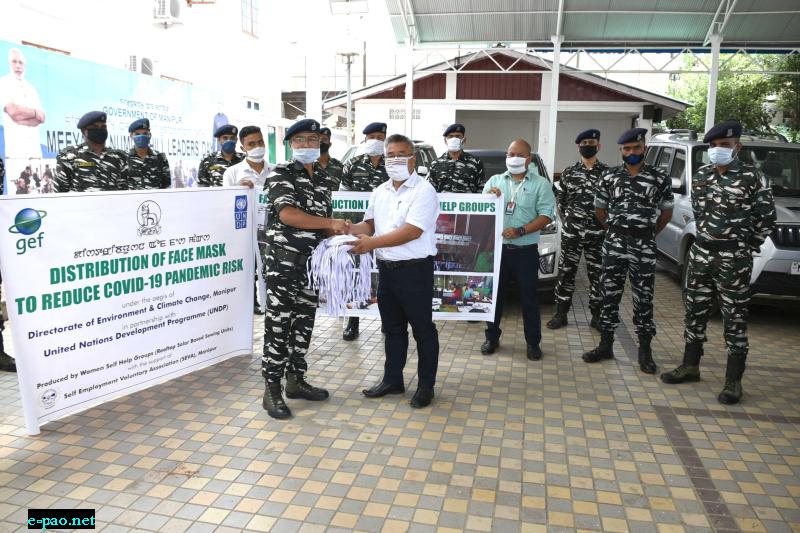  Distribution of Face Mask to CRPF Personnel 