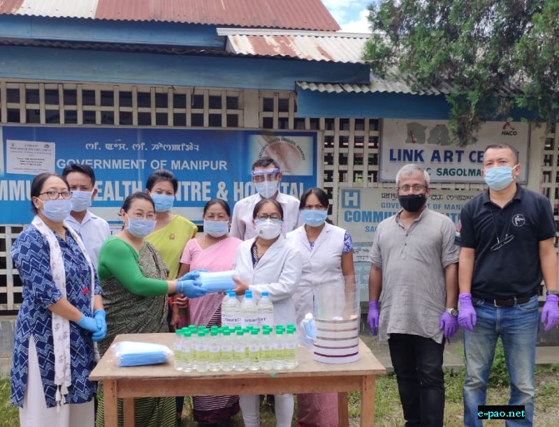  Hand sanitisers, face masks distributed to Community Health Centre 