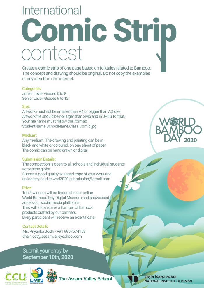  International Competitions for World Bamboo Day 2020  