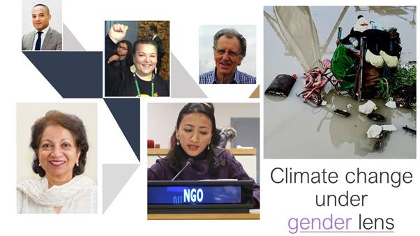  Climate change under gender lens 