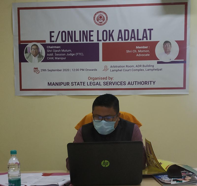  Second E/online Lok Adalat on 29th September, 2020  