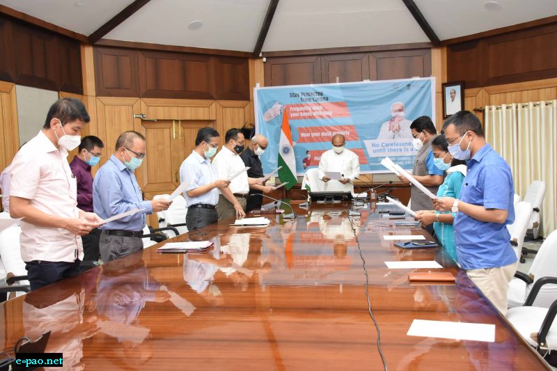  'Jan Andolan' campaign for COVID : Chief Minister and others pledged on October 08 2020 