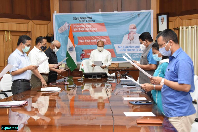  'Jan Andolan' campaign for COVID : Chief Minister and others pledged on October 08 2020 