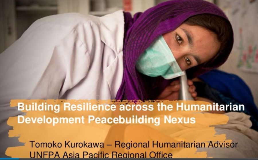  Building resilience is critical to minimise the impact of humanitarian crises  