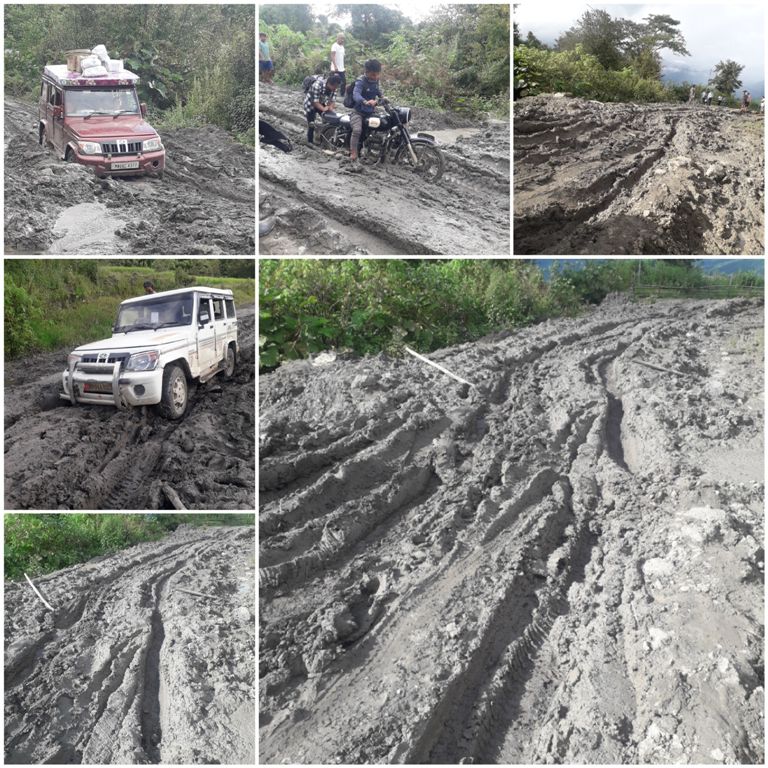  I.T Road - GoM neglected region ? The mud-Road Condition 